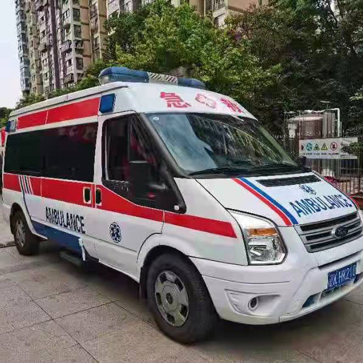 花都长途救护车护送病人返乡
